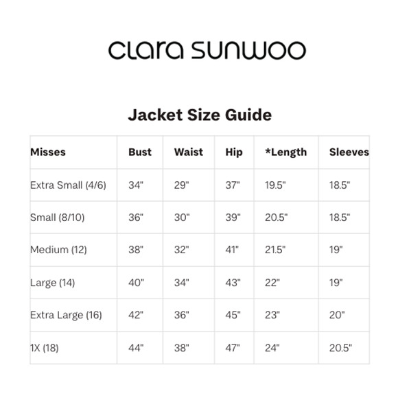 Clara Sunwoo Womens Size S Black Knit Cardigan with Faux Leather Sleeves NEW - Picture 6 of 6